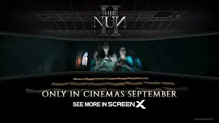The Nun II ScreenX Trailer | Be terrified from all sides at Cineworld!