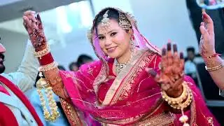 Wedding highlights 2024 Harpreet & Kulwinder shoot by Lucky Photography Bhutal