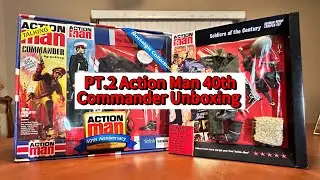 Action Man 40th Talking Commander Unboxing PT 2 & German Dress Sneak Peek #gijoe #actionman #toys