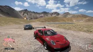 Full downhill battle (forza 5) pov Porsche 911 gt3 rs