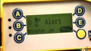MEI CF7512 Coin Manager - Diagnostics