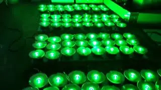 Testing the Heliport Green Inset lights,ICAO standard,30cd #ICAO #heliport #helipad #helicopter