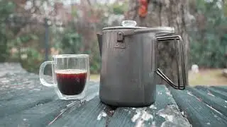 This Titanium Percolator Changed My Morning Coffee (Camping & Home)