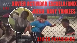 Xavier Juego 7-8 Pichando/fiesta Navidad en Escuela /Onix Juego 9-10
