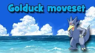 Golduck Moveset