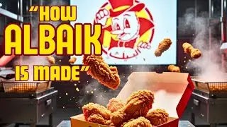How.albaik.famous.Chicken made factory tour of albaik 