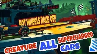 CREATURE - ALL 🔥SUPERCHARGED🔥 CARS |  Hot Wheels: Race Off | Hutch Games - Remo Singh