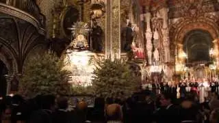 Canto del Himno a la Virgen de las Angustias - Centenario de Coronación - Regreso 29 Septiembre 2013