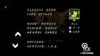 Sonic 1 8-bit remake and Sonic rom hack gameplay 2