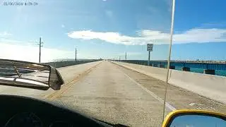 Motorcycling the 7 Mile Overseas Highway Bridge to Fantasy Fest in Key West 2025