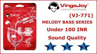 VingJoy Wired Earphone || VJ-771 || Best Budget Earphones