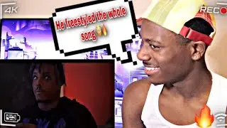 HE FREESTYLED THE WHOLE SONG! | Juice WRLD Freestyle on No Jumper (REACTION) 🔥🔥