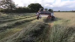 FIAT F115 Mowing Grass
