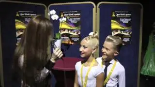 Disney Day 1 - Winners Interviews- Glenn Richard Boyce & Kayleigh Andrews (England)