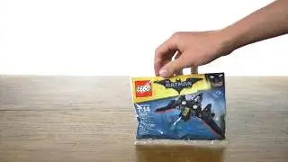 LEGO BATMAN MOVEI MINI-BATWING  (30524) UNBAGGING AND TIME-LAPSE REVIEW