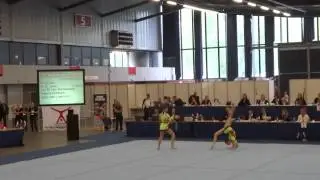 Lin-Si van Markesteijn Sam van Lieshout Veerle Martens Tempo oefening NK 2015