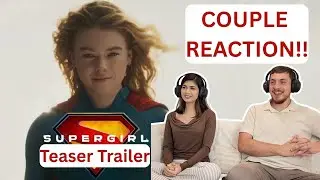 COUPLE REACTS!! | Supergirl - Official Teaser Trailer | FIRST-TIME REACTION!!!