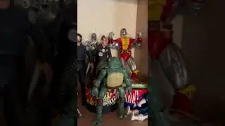 Коллекция фигурок #retro #ретроигры #film #playstation #обзор #sega #кино #nintendo #vhs #tmnt
