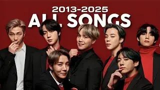 All bts songs in order from 2013-2025