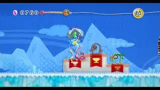 Kirby's epic yarn frigid fjords