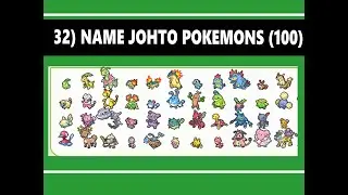 (Day 32) Name all 100 Kanto Pokemons ... beat my score...
