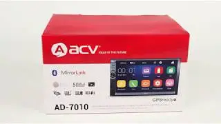 Автомагнитола ACV AD-7010 с Bluetooth (обзор)