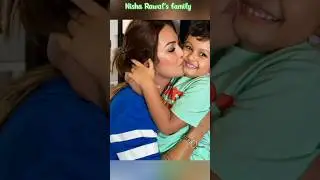 Nisha Rawal with family #bollywood #actress #nisharawal #viral #status #beautiful #trending