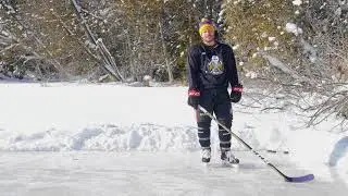 🏒  Forehand Saucer Pass Vince Dunn