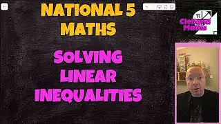 The Whole Of Solving Inequations In National 5 Maths