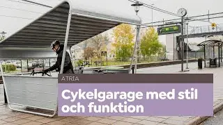 Atria - Cykelgarage med stil och funktion