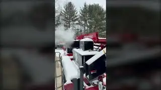 Snowy Diesel Cold Start