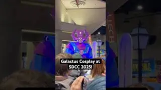 Galactus towers over the Marvel Booth! // San Diego Comic Con 2025