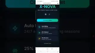 Mining GRATIS koin NOVA yang dapat di SWAP ke USDT