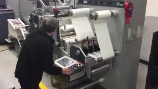 GM Mini INLINE on high speed digital press