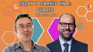 Today I learned in R: Quarto