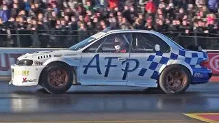 AFP Subaru Impreza runs 7.74 at 179 mph at Santa Pod Raceway