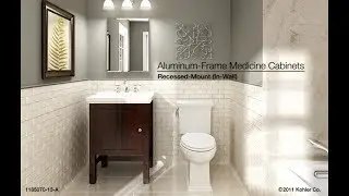 How to Install KOHLER Aluminum-Framed Medicine Cabinets: A Simple Step-by-Step Guide