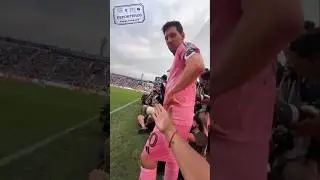 MESSI va a cobrar un corner y te SALUDA antes 👑⚽️🙌 ALIANZA vs INTER MIAMI