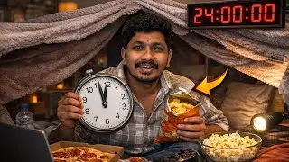 I Living 24 HOURS at HOME CHALLENGE 