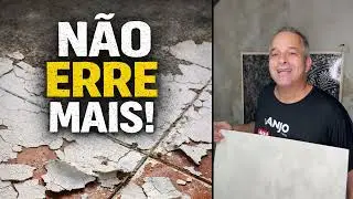 N&Atilde;O PINTE SEU PISO &hellip; veja isso antes aula 1 pintura de piso 