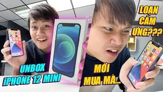 UNBOX & TRÊN TAY iPHONE 12 MINI: SIÊU NHỎ GỌN - MỚI DÙNG ĐÃ LOẠN CẢM ỨNG:((