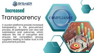 Benefits of e- auction software in Procurement | Sysaler