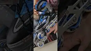 Unboxing of adjustable inline skates 🛼 #sketing #shoe #billionaire #otilia #deepeteremix #ytshort