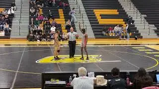Christian &ldquo;Paz&rdquo; DeLaPaz vs Mojave High School 126lbs - 1/19/2023