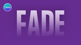 Canva Fade Text Tutorial