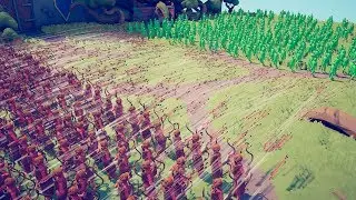 ALL ARCHERS vs ZOMBIES INVASION - Totally Accurate Battle Simulator TABS