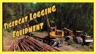 John Deere & Tigrcat Machines Moving to a New Logging Site