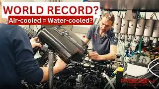 First Dyno Run: High-Power Air-Cooled 4-Valve Head — Delivering GT3-Level Cooling