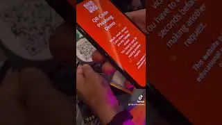 QR Code Mobile Phishing Example