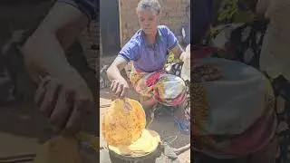 African  village  Life and Typical  breakfast #shortsfeed #culturalfood